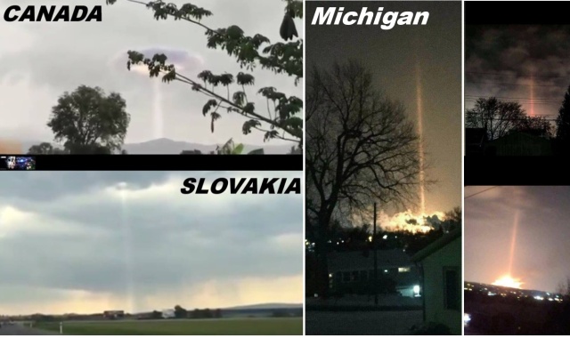 Mysterious light bangs and sounds appear all over the world!