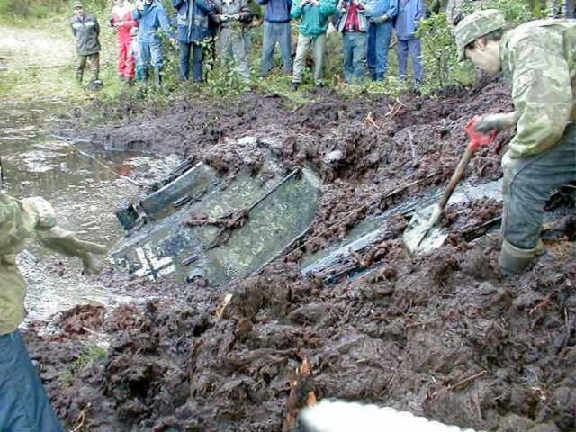 Russian Tank Found with German Markings after 68 Years. Must See!