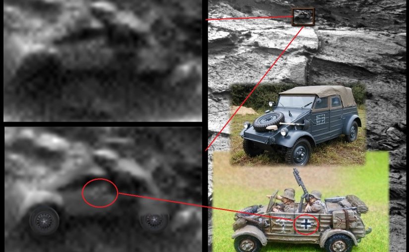 NAZI : Car Gets to Mars.Video.