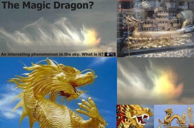 Video: The Magic Dragon? An interesting phenomenon in the sky. What is it?