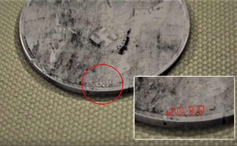The Mexican allegedly found a Nazi coin from 2039!