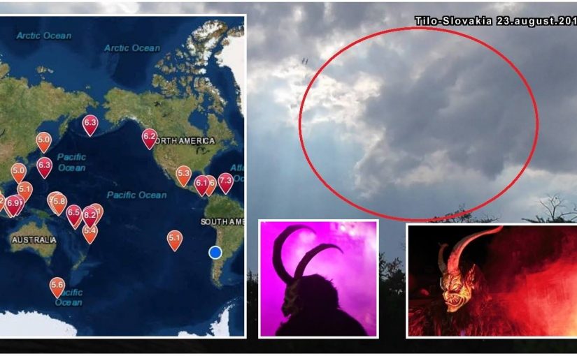 VIDEO: Interesting cloud and apocalyptic sound Slovakia 23.august.2018 Mysteriously sounds are back. Is it related tos excessively high global seismic activity?