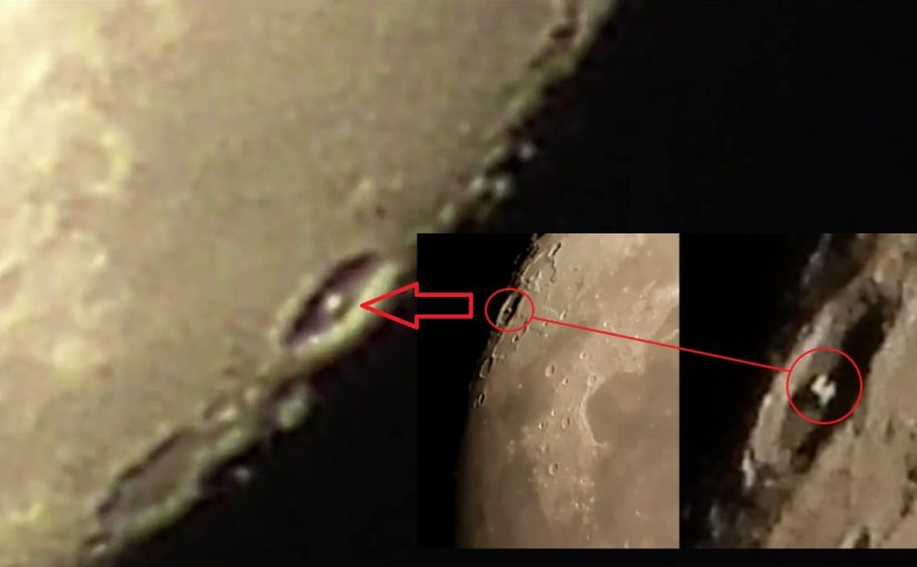 Video:Mysterious Object in the Crater of the Moon What is it?