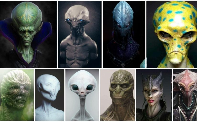 Photos – Videos!  The secrets of Alien beings are revealed.