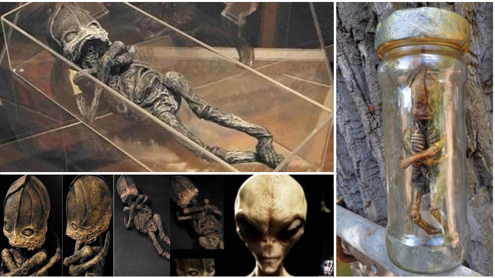 Russia Kyshtym:  A police officer reportedly found a mummified alien.