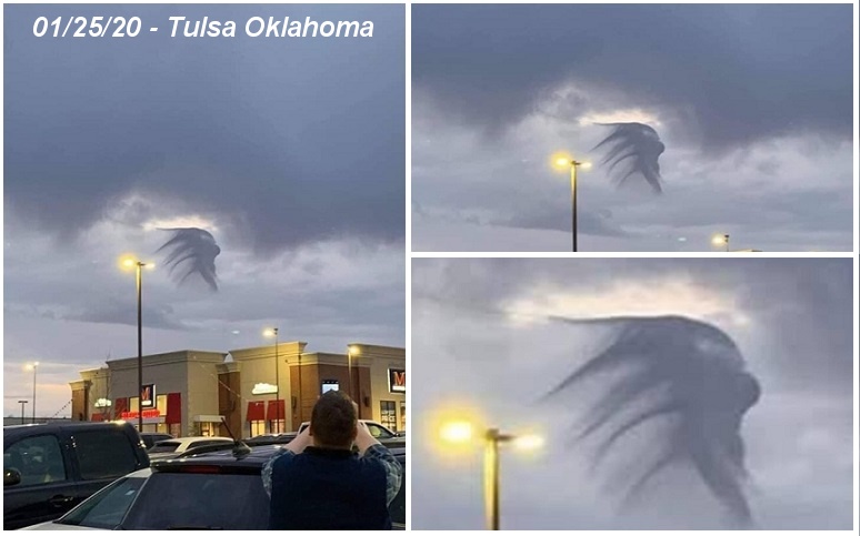 Photos and Videos: Tulsa Oklahoma: Incredible captures What is it?