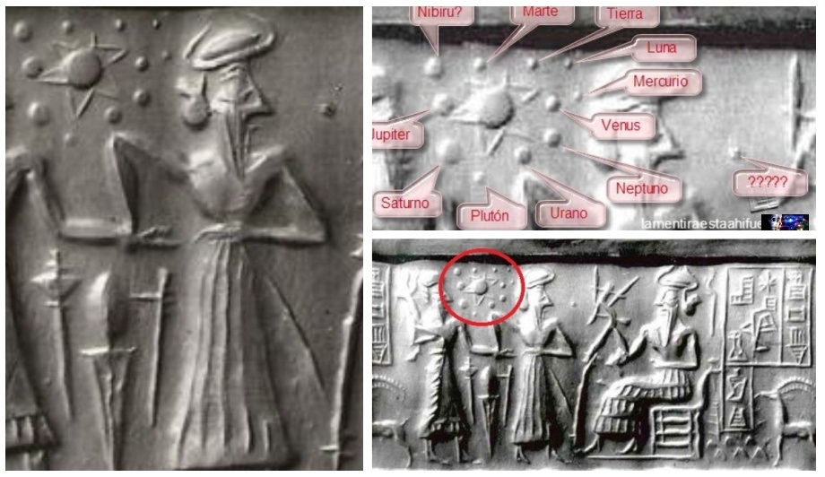 Planet X.The ancient Sumerian texts depicted a large planet (Nibiru, today we call it Planet X)